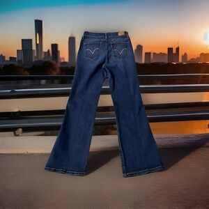 Levis‎ 512 Jeans Womens 12M Bootcut Perfectly Slimming Mid Rise Medium Wash